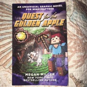 Minecraft quest for the Golden apple book.